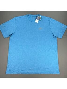 Gradual Blue Short Sleeve Crew Neck Athletic UPF 50+ T-Shirt XL NEW